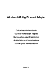 Sparklan WCM-110 Quick Installation Manual