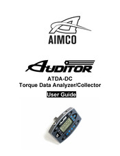 Aimco Auditor ATDA-DC User Manual
