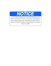 Hagie UpFront 120 Operator's Manual