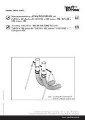 Hauff-Technik KES-M ZVR-FUBO-FIX Assembly Instruction Manual