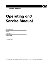AR 10031734 Operating And Service Manual