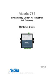 Artila Matrix-752 Hardware Manual