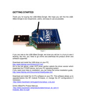 MaxStream XBee PRO Getting Started
