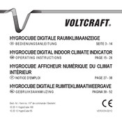 VOLTCRAFT HygroCube 55 Operating Instructions Manual