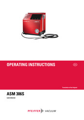 Pfeiffer Vacuum ASM 306S Operating Instructions Manual