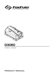 FOXFURY 700-310 Product Manual