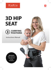 Miamily 3D Hip Seat Instruction Manual