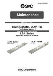 SMC Networks LEJS-DS63 Series Maintenance Manual