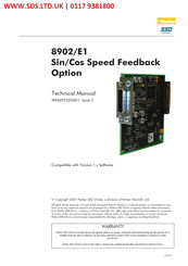 Parker SSD Drives Inc 8902/E1/00/00 Technical Manual