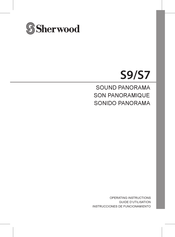 Sherwood S9 SOUND PANORAMA Operating Instructions Manual