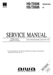 Aiwa HS-TX606 Service Manual