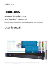 miniDSP DDRC-88A User Manual