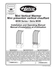 Hatco MVW-12-4 Installation And Operating Manual