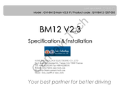 CarNavi-Tech QVI-BM12-Main-V2.3 IF Specifications & Installation