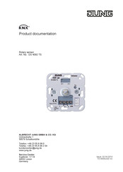 Jung DS 4092 TS Product Documentation