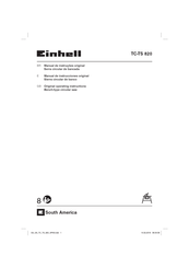 EINHELL TC-TS 820 Original Operating Instructions