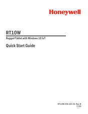 Honeywell RT10W Quick Start Manual