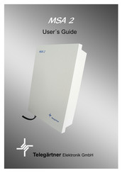 Telegärtner MSA 2 User Manual