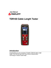 Triplett TDR100 User Manual