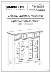 SimplyHome WyndenHall brooklyn+max AXWELL3-13HB Manual