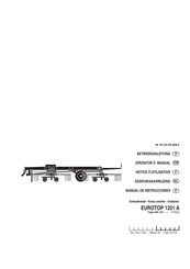 Poettinger EUROTOP 1251 A Operator's Manual