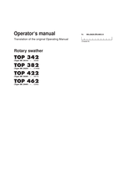 Poettinger TOP 462 Operator's Manual