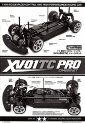 Tamiya Xv 01tc Pro Manuals Manualslib