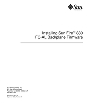 Sun Microsystems Fire 880 Installing