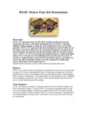 BYOC Octave Fuzz Kit Instructions