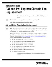 National Instruments PXI-1033 Installation Manual