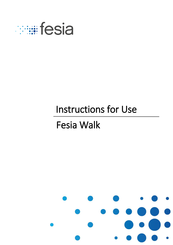Fesia Fesia Walk Instructions For Use Manual