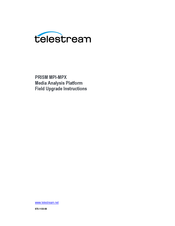 Telestream PRISM MPI-UP PHY-12G Field Upgrade Instructions