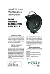 T&S equip 098-014508-45 Installation And Maintenance Instructions Manual