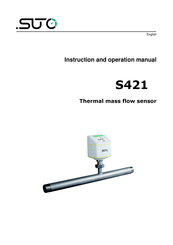 Suto S421 Instruction And Operation Manual
