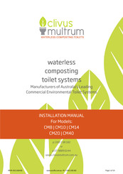 clivus multrum CM10 Installation Manual