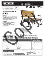 Lifetime 538116 Assembly Instructions Manual