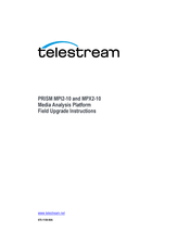 Telestream MPX2-10-UP PHY Field Upgrade Instructions