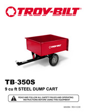 Troy-Bilt TB-350S Manual
