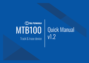 Teltonika MTB100 Quick Manual