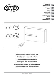 Argo DD Series Operating Instructions Manual