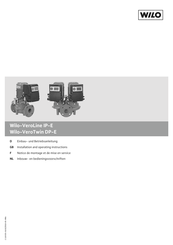 Wilo VeroLine IP-E Series Installation And Operating Instructions Manual