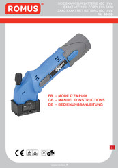 Romus EXAKT EC 18V Instruction Manual