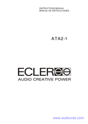 Ecler ATA2-1 Instruction Manual