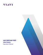 Viavi mA-1302 Operation Manual