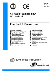 Ingersoll-Rand 4429 Product Information