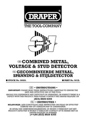 Draper 501D Instructions Manual