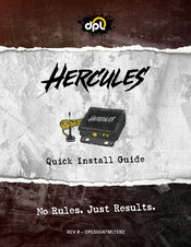 DPL Hercules Quick Install Manual