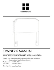 Essential Home 0-07951985-6 Owner's Manual