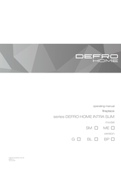 Defro Home PORTAL Series Operating Manual
