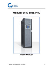 Gtec MUST400 User Manual